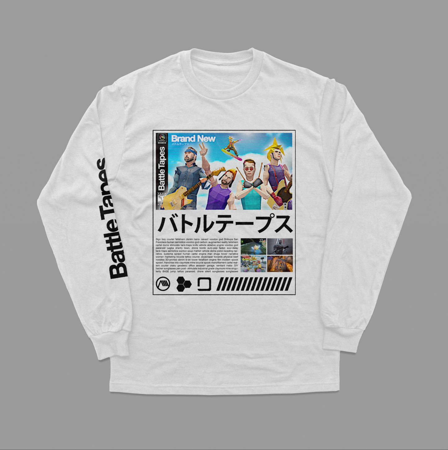 Brand New 90's Print Ad Long Sleeve T-shirt